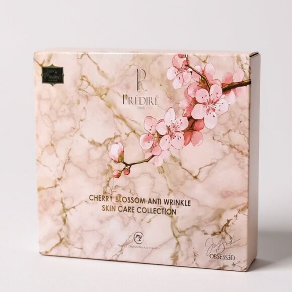 Predire Paris Cherry Blossom Anti-Wrinkle Skin Care Set – Sealed in Box - Picture 3 of 8
